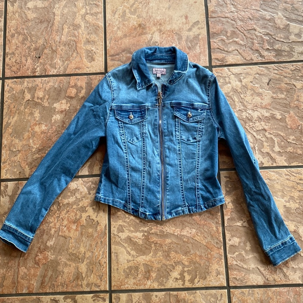 JUICY bedazzled Jean Jacket